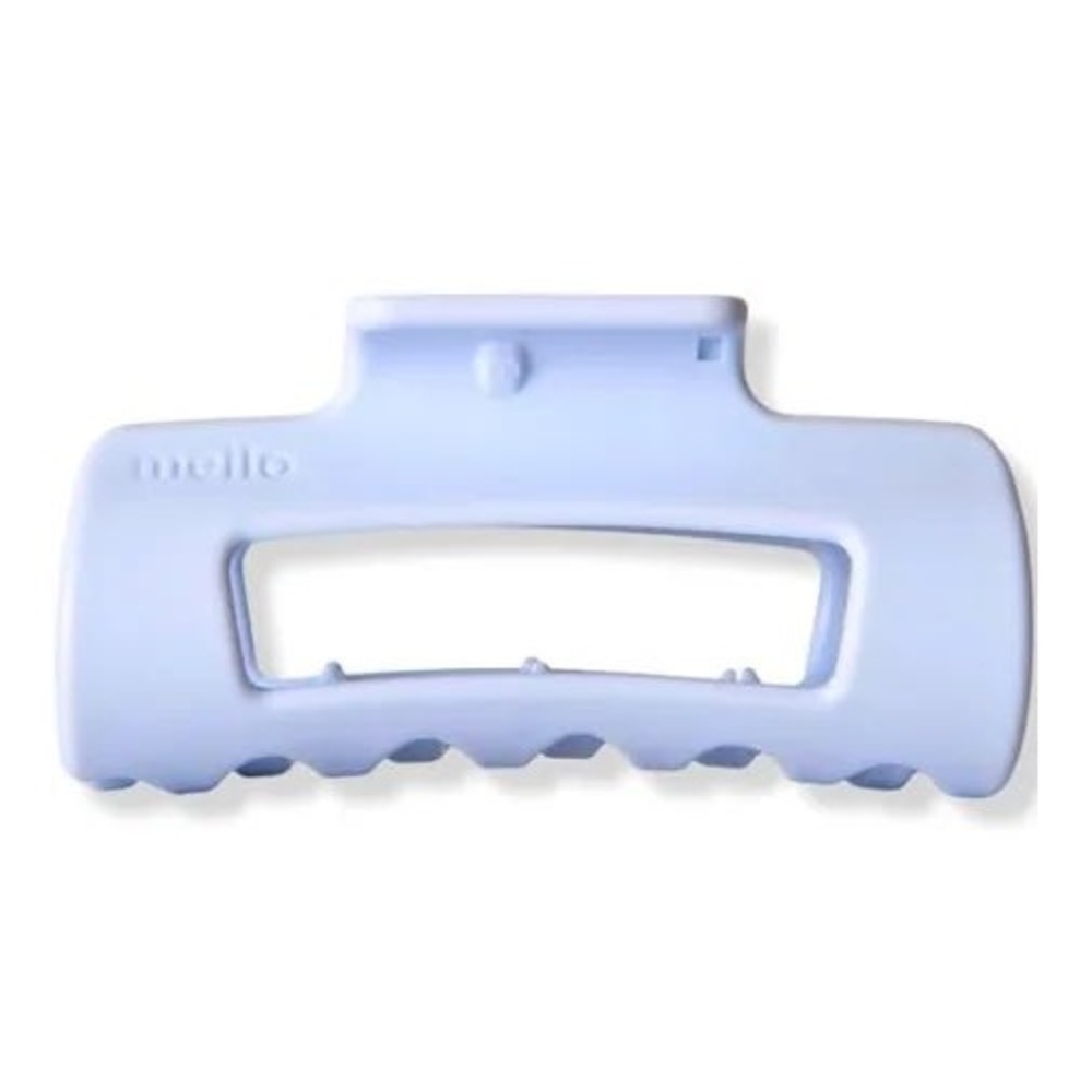 Mello Cloud Clip Hair Claw Ice Pop Light Blue Matte Rectangular Accessory